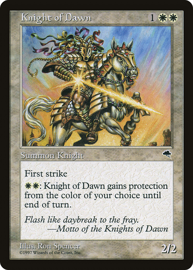 Knight of Dawn [Tempest]-1