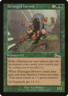 Deranged Hermit [Urza's Legacy]-1