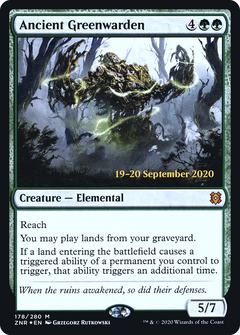 Ancient Greenwarden [Zendikar Rising Prerelease Promos]-1