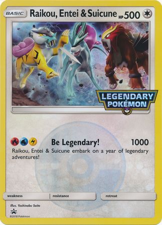 Raikou, Entei & Suicune (Jumbo Card) [Miscellaneous Cards]-1