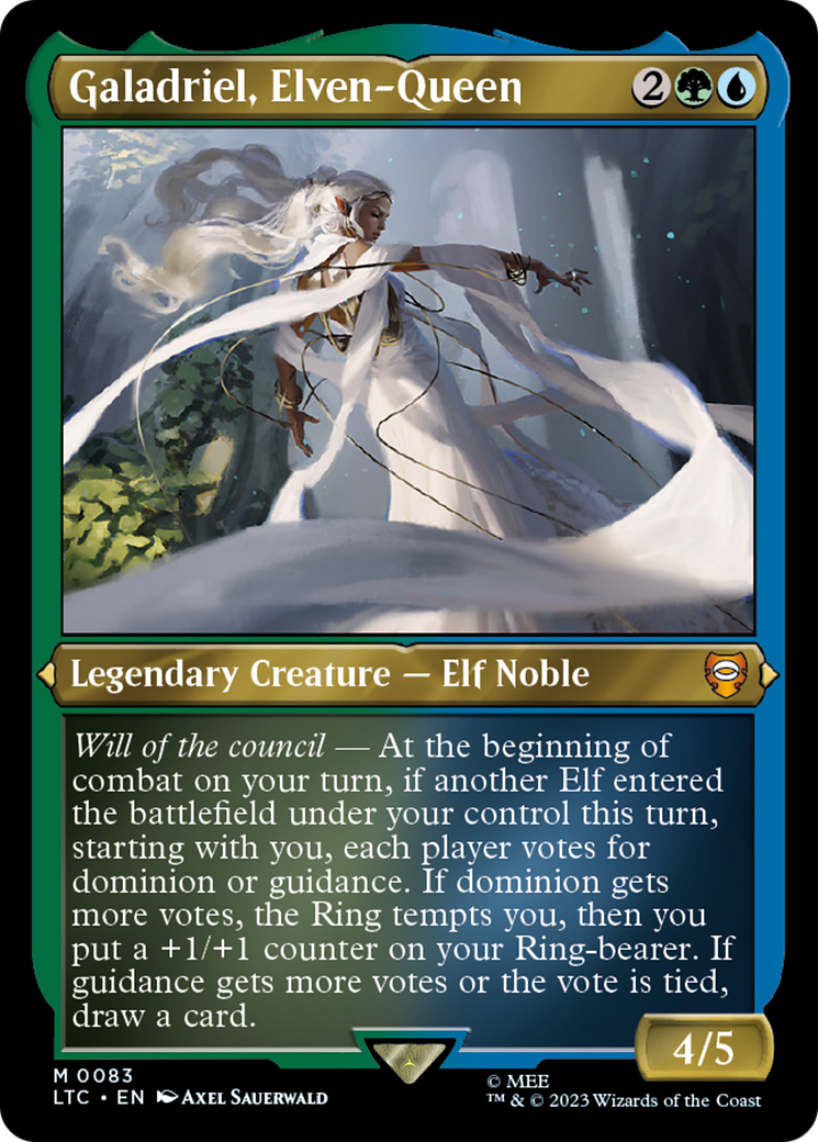 Galadriel, Elven-Queen (Display Commander) [The Lord of the Rings: Tales of Middle-Earth Commander]-1
