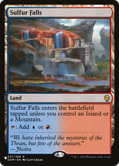 Sulfur Falls [Secret Lair: Heads I Win, Tails You Lose]-1