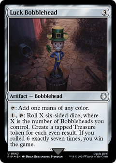 Luck Bobblehead (Surge Foil) [Fallout]-1