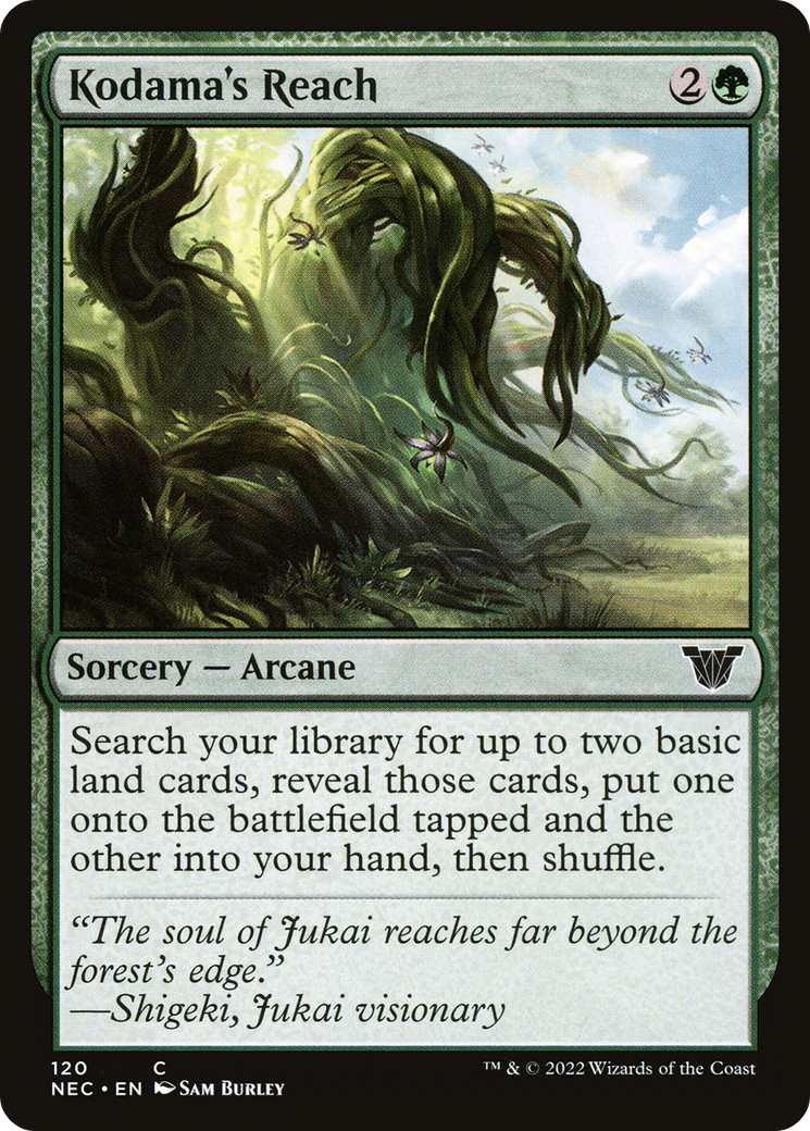 Kodama's Reach [Kamigawa: Neon Dynasty Commander]-1