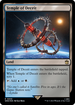 Temple of Deceit (Surge Foil) [Doctor Who]-1