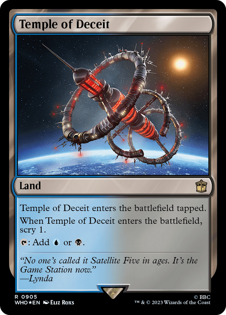 Temple of Deceit (Surge Foil) [Doctor Who]-1