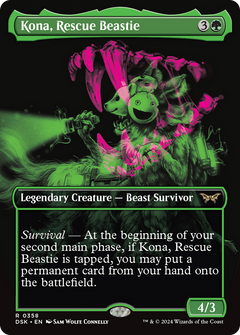 Kona, Rescue Beastie (Showcase) [Duskmourn: House of Horror]-1