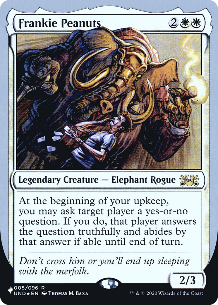 Frankie Peanuts (Unfinity Foil Edition) [The List]-1