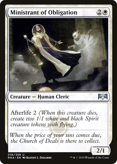 Ministrant of Obligation [Ravnica Allegiance]-1