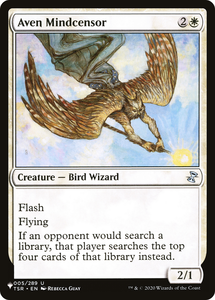 Aven Mindcensor [The List]-1