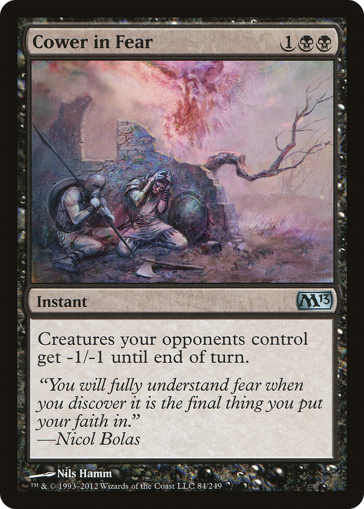 Cower in Fear [Magic 2013]-1