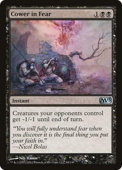 Cower in Fear [Magic 2013]-1