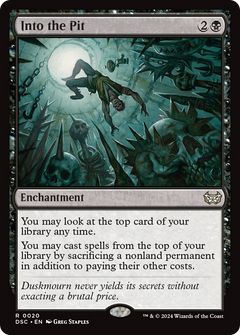 Into the Pit [Duskmourn: House of Horror Commander]-1