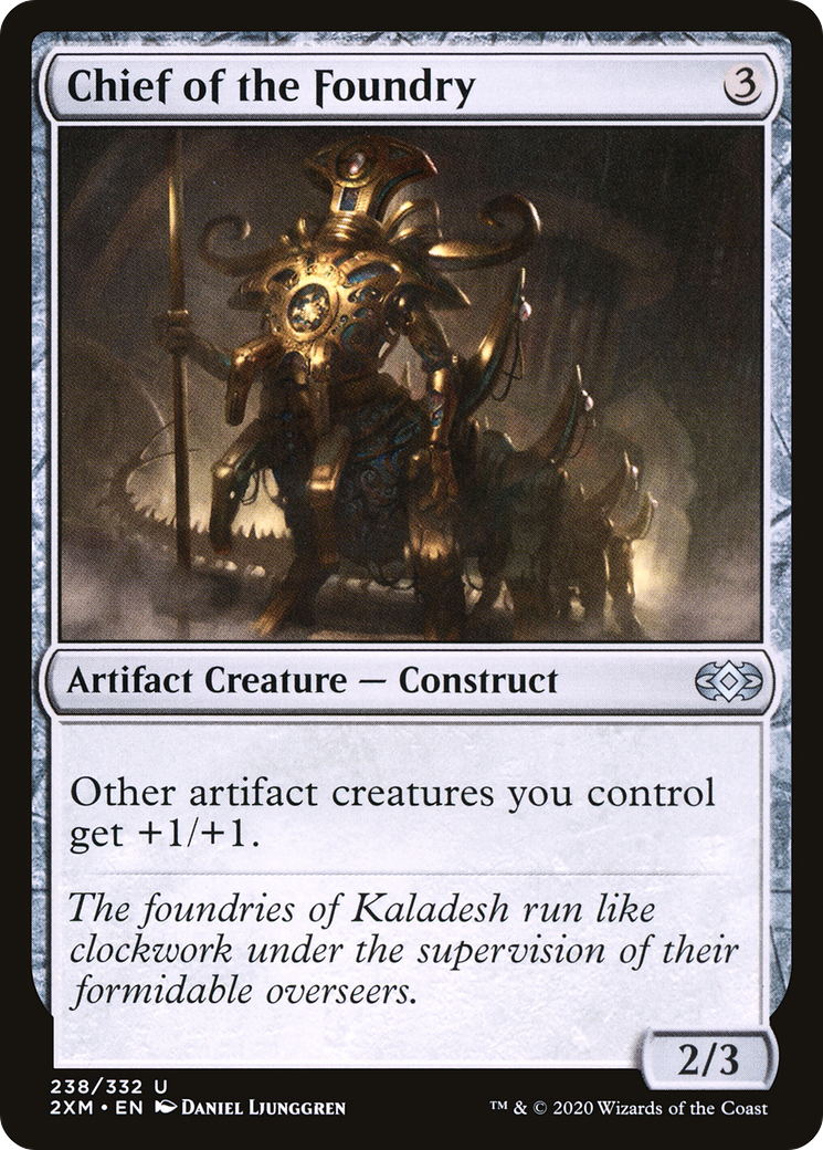 Chief of the Foundry [Double Masters]-1