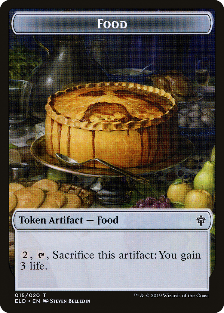 Food (TELD-015) - Throne of Eldraine Tokens Foil-1
