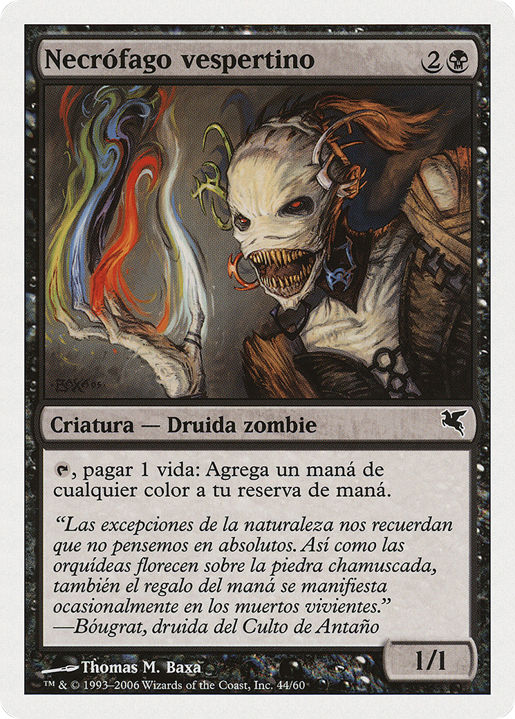 Vesper Ghoul (Italian) - "Ghoul del Vespro" (PSAL-E44) - Salvat 2005-1