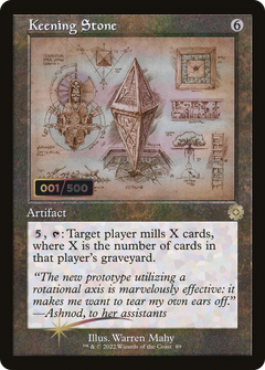 Keening Stone (Retro Schematic) (Serialized) [The Brothers' War Retro Artifacts]-1