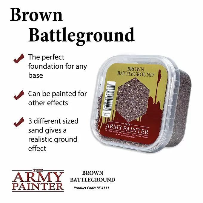 Army Painter Basing - Brown Battleground-1