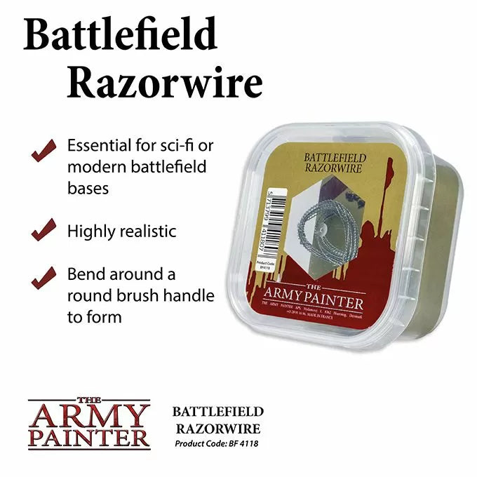 Army Painter Basing - Razor Wire-1