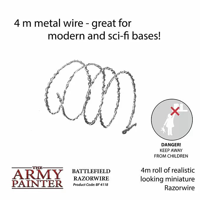 Army Painter Basing - Razor Wire-2