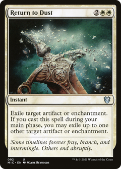 Return to Dust [Innistrad: Midnight Hunt Commander]-1