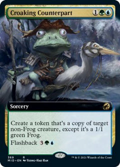 Croaking Counterpart (Extended Art) [Innistrad: Midnight Hunt]-1