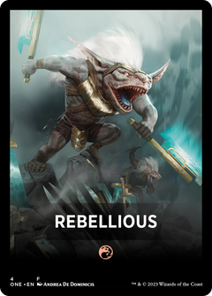 Rebellious (FONE-004) - Phyrexia: All Will Be One Jumpstart Front Cards-1