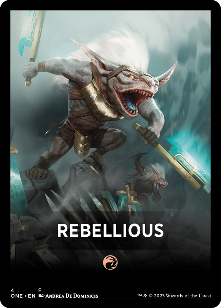 Rebellious (FONE-004) - Phyrexia: All Will Be One Jumpstart Front Cards-1