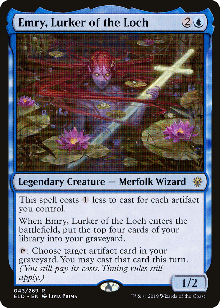 Emry, Lurker of the Loch [Throne of Eldraine]-1