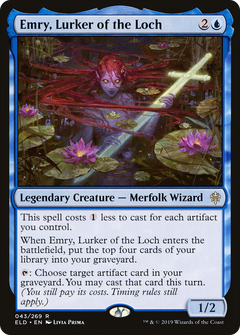 Emry, Lurker of the Loch [Throne of Eldraine]-1