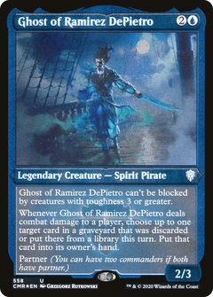 Ghost of Ramirez DePietro (Etched) [Commander Legends]-1