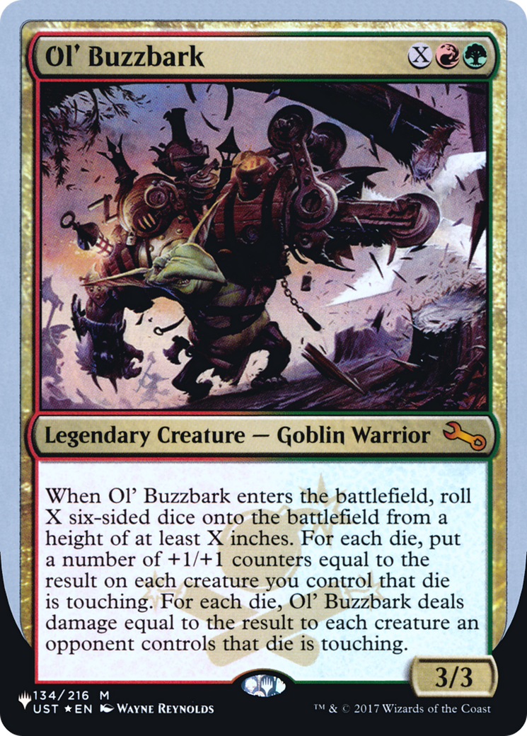 Ol' Buzzbark (Unfinity Foil Edition) [The List]-1