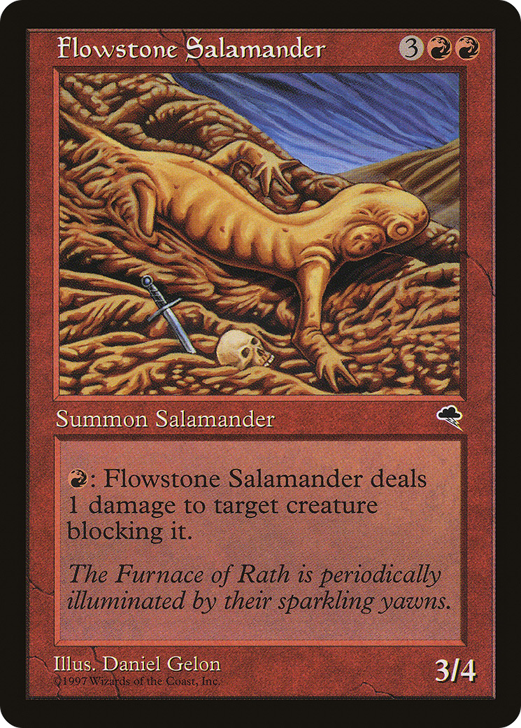 Flowstone Salamander [Tempest]-1