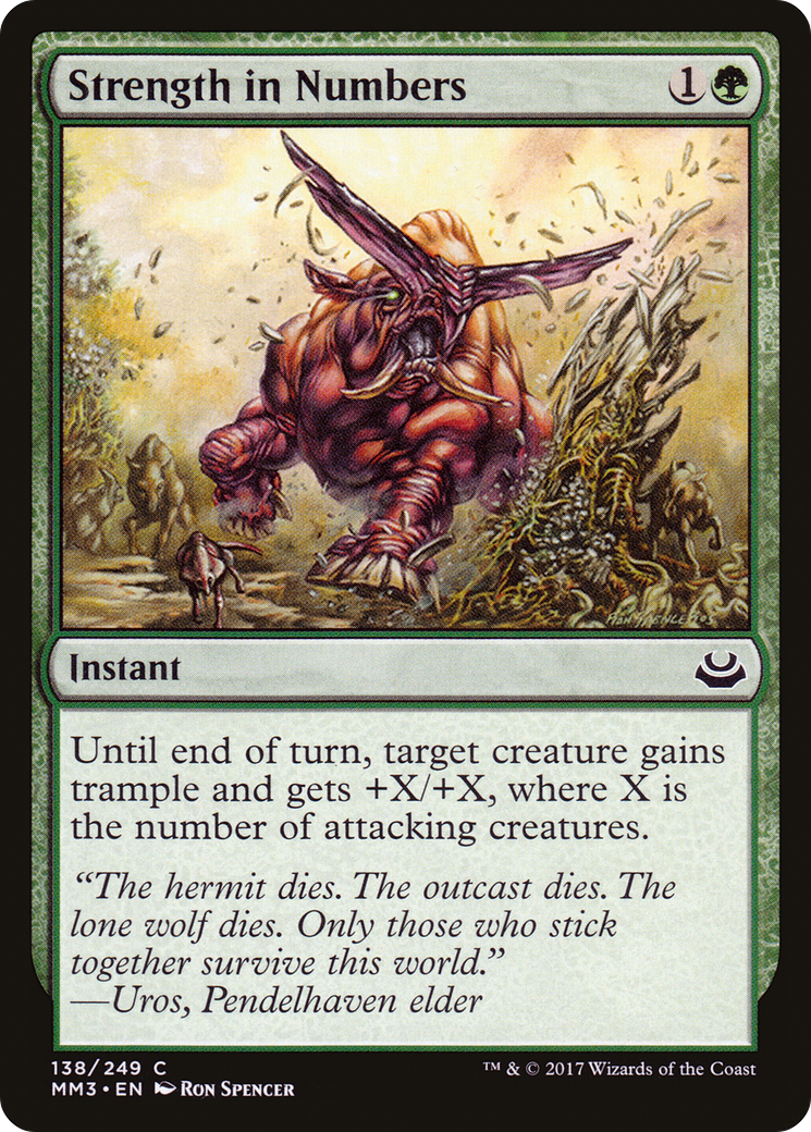 Strength in Numbers [Modern Masters 2017]-1