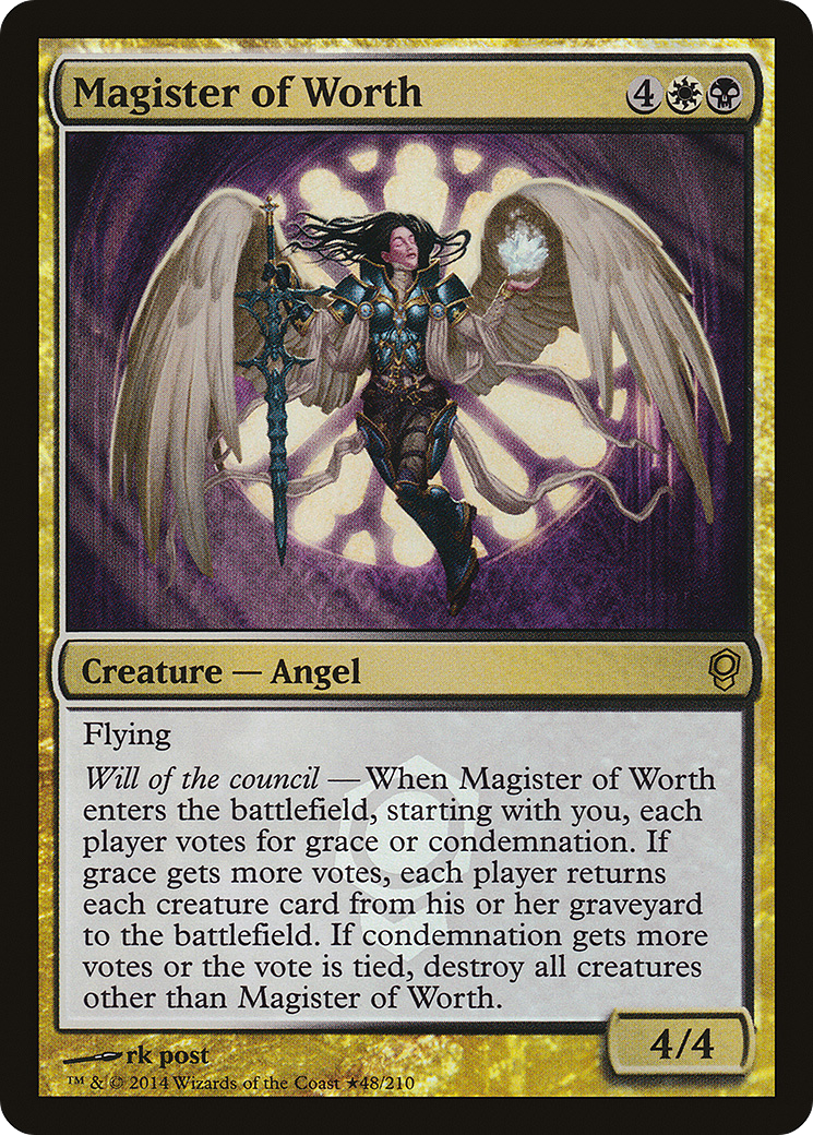 Magister of Worth (Launch) [Conspiracy Promos]-1