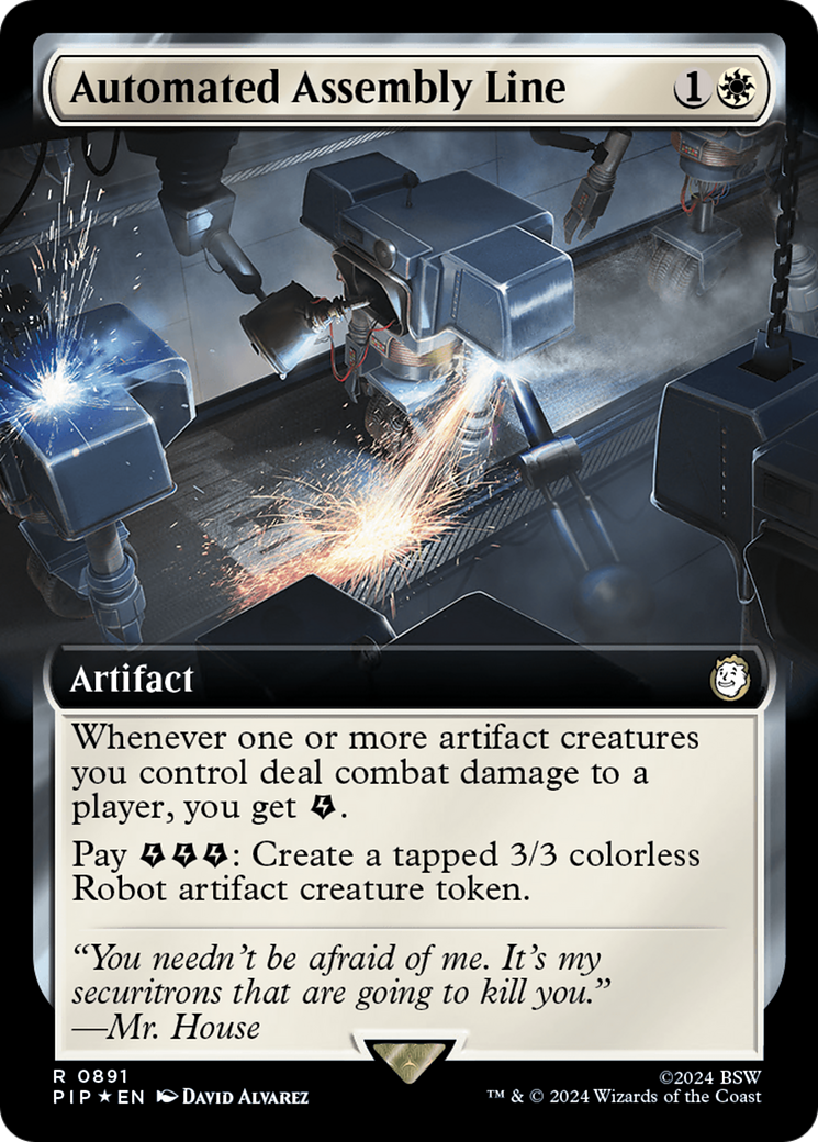 Automated Assembly Line (Extended Art) (Surge Foil) [Fallout]-1