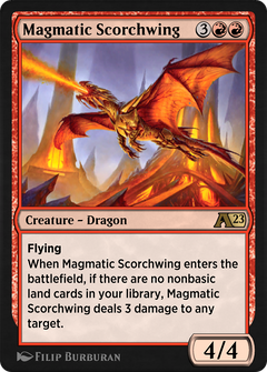 Magmatic Scorchwing (YONE-012) - Alchemy: Phyrexia-1