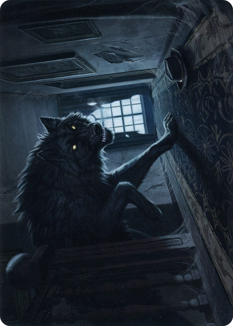 Primal Adversary // Primal Adversary (AMID-052) - Midnight Hunt Art Series (Borderless) Foil-1