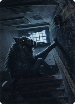Primal Adversary // Primal Adversary (AMID-052) - Midnight Hunt Art Series (Borderless)-3