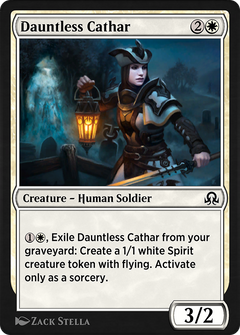 Dauntless Cathar (SIR-021) - Shadows over Innistrad Remastered-1