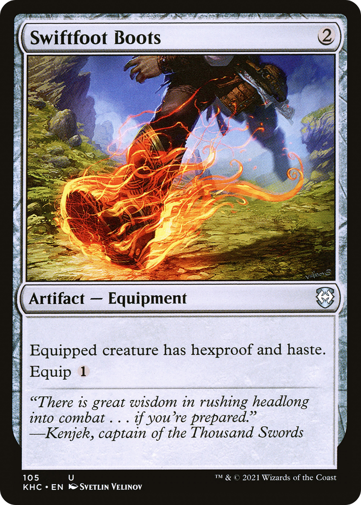 Swiftfoot Boots [Kaldheim Commander]-1