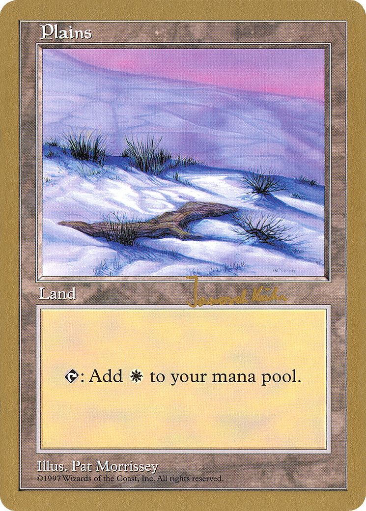 Plains (434) - 1997 Janosch Kuhn (5ED) (WCD-) - World Championship Decks 1997-1