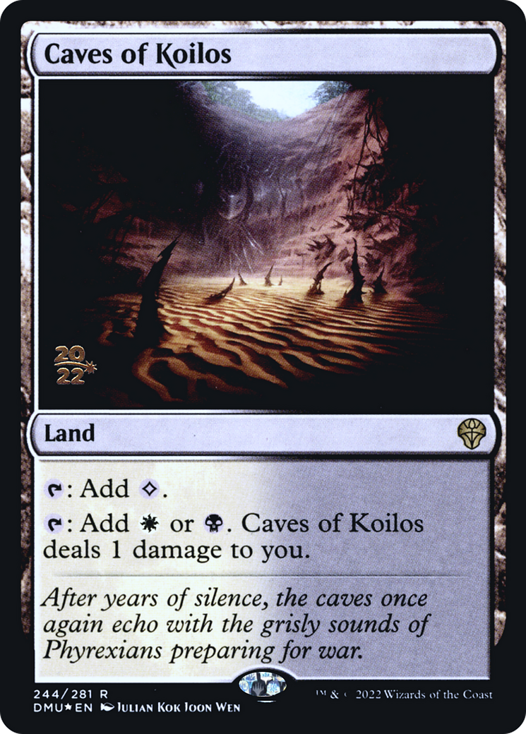 Caves of Koilos [Dominaria United Prerelease Promos]-1