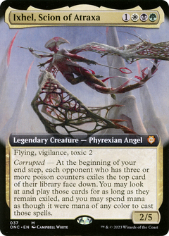 Ixhel, Scion of Atraxa (Extended Art) [Phyrexia: All Will Be One Commander]-1