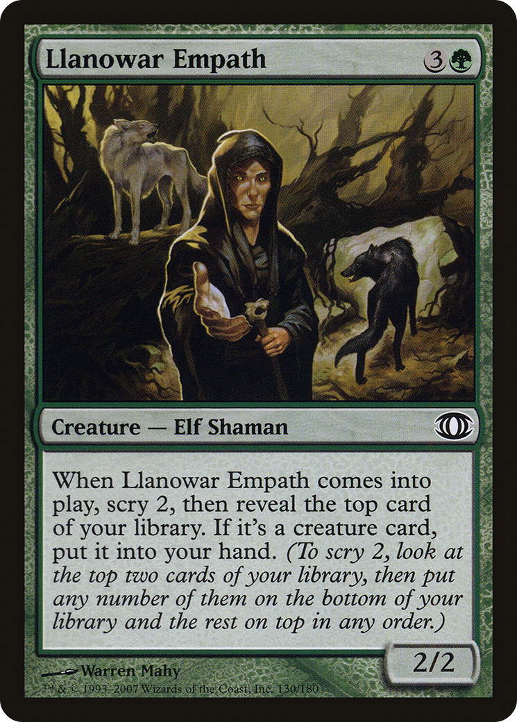 Llanowar Empath [Future Sight]-1