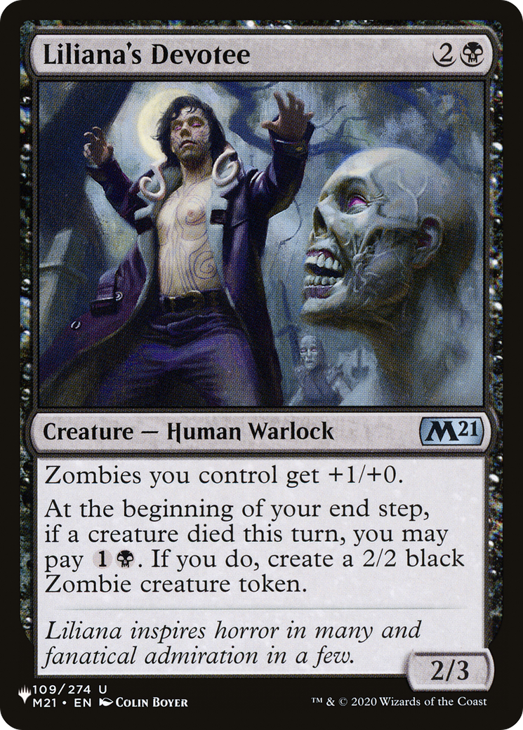 Liliana's Devotee [The List]-1