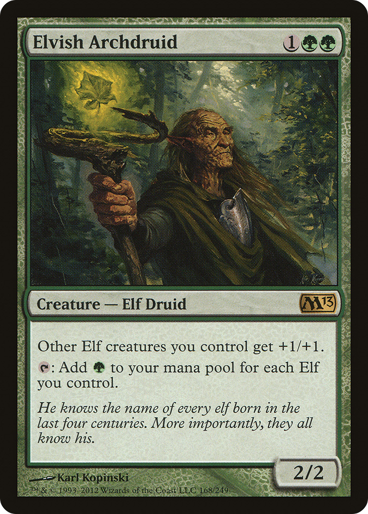 Elvish Archdruid [Magic 2013]-1