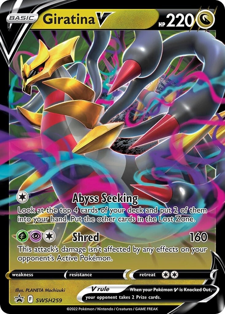 Giratina V (SWSH259) [Sword & Shield: Black Star Promos]-1