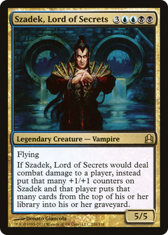 Szadek, Lord of Secrets [Commander 2011]-1