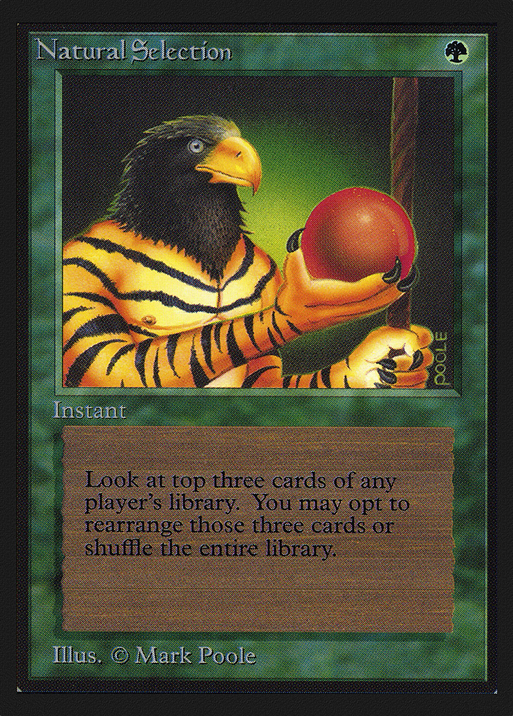Natural Selection (CE) (CED-) - Collectors' Edition-1